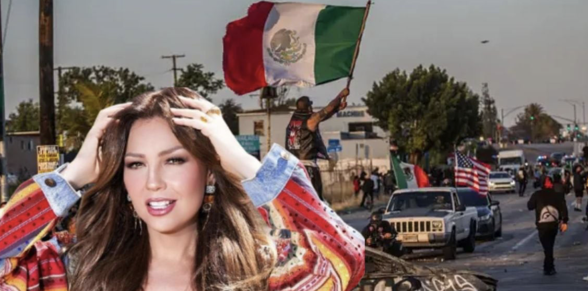 Thalía desata críticas por no hablar sobre redadas del ICE en EU